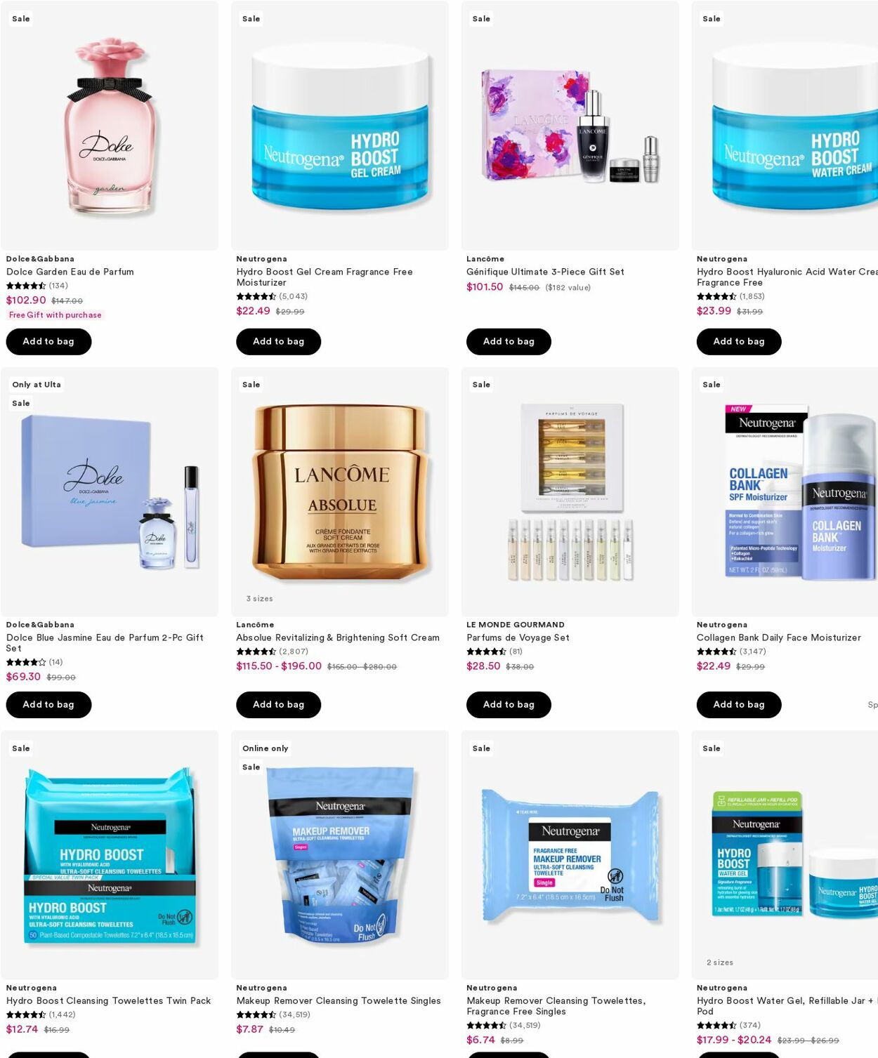 Weekly ad Ulta Beauty 08/25/2025 - 09/03/2025