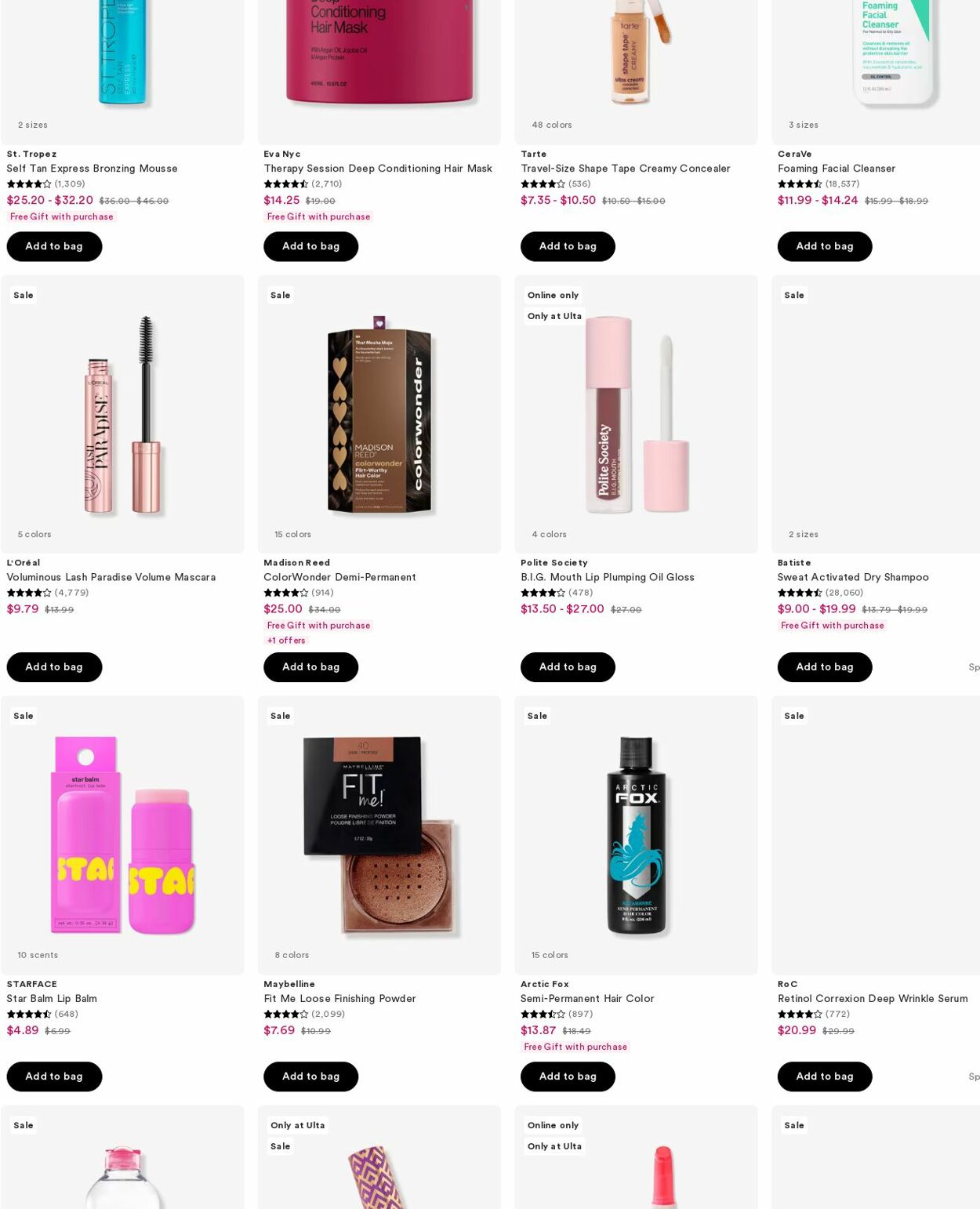 Weekly ad Ulta Beauty 09/22/2025 - 10/01/2025