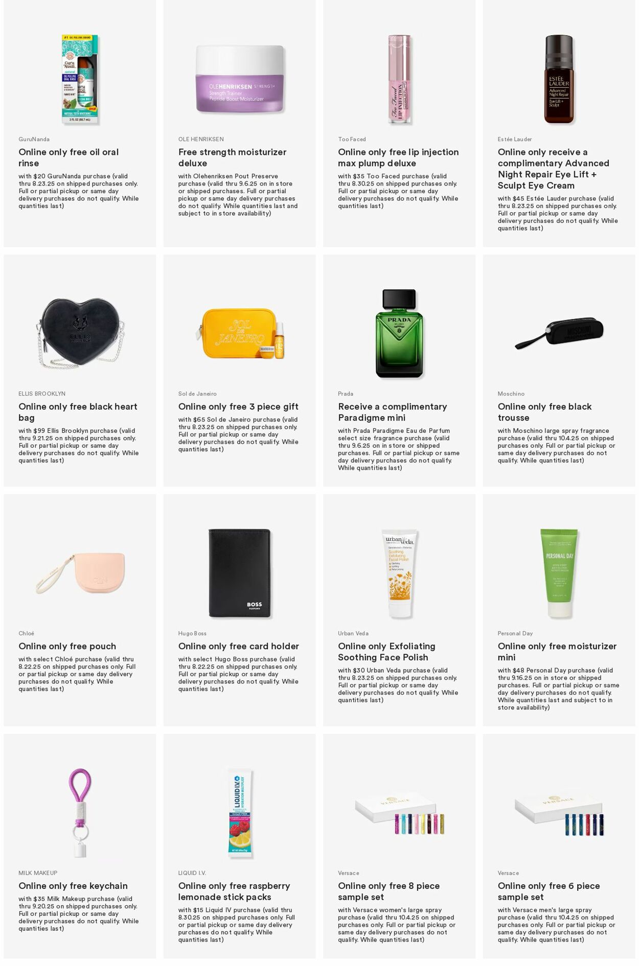 Weekly ad Ulta Beauty 08/18/2025 - 08/27/2025