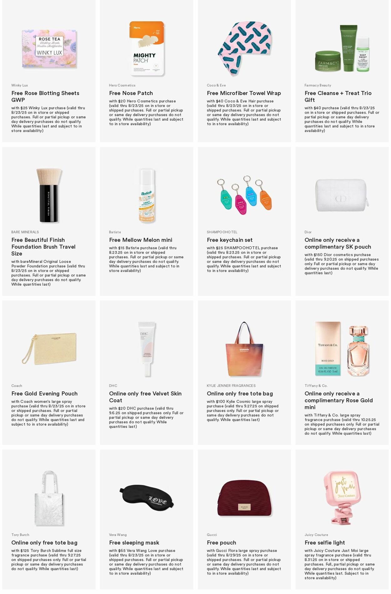 Weekly ad Ulta Beauty 08/18/2025 - 08/27/2025