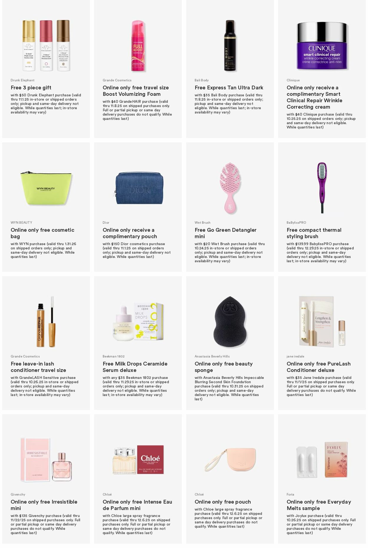 Weekly ad Ulta Beauty 10/20/2025 - 10/29/2025