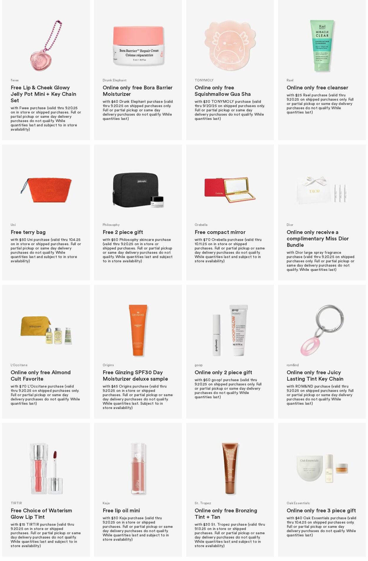 Weekly ad Ulta Beauty 09/08/2025 - 09/17/2025