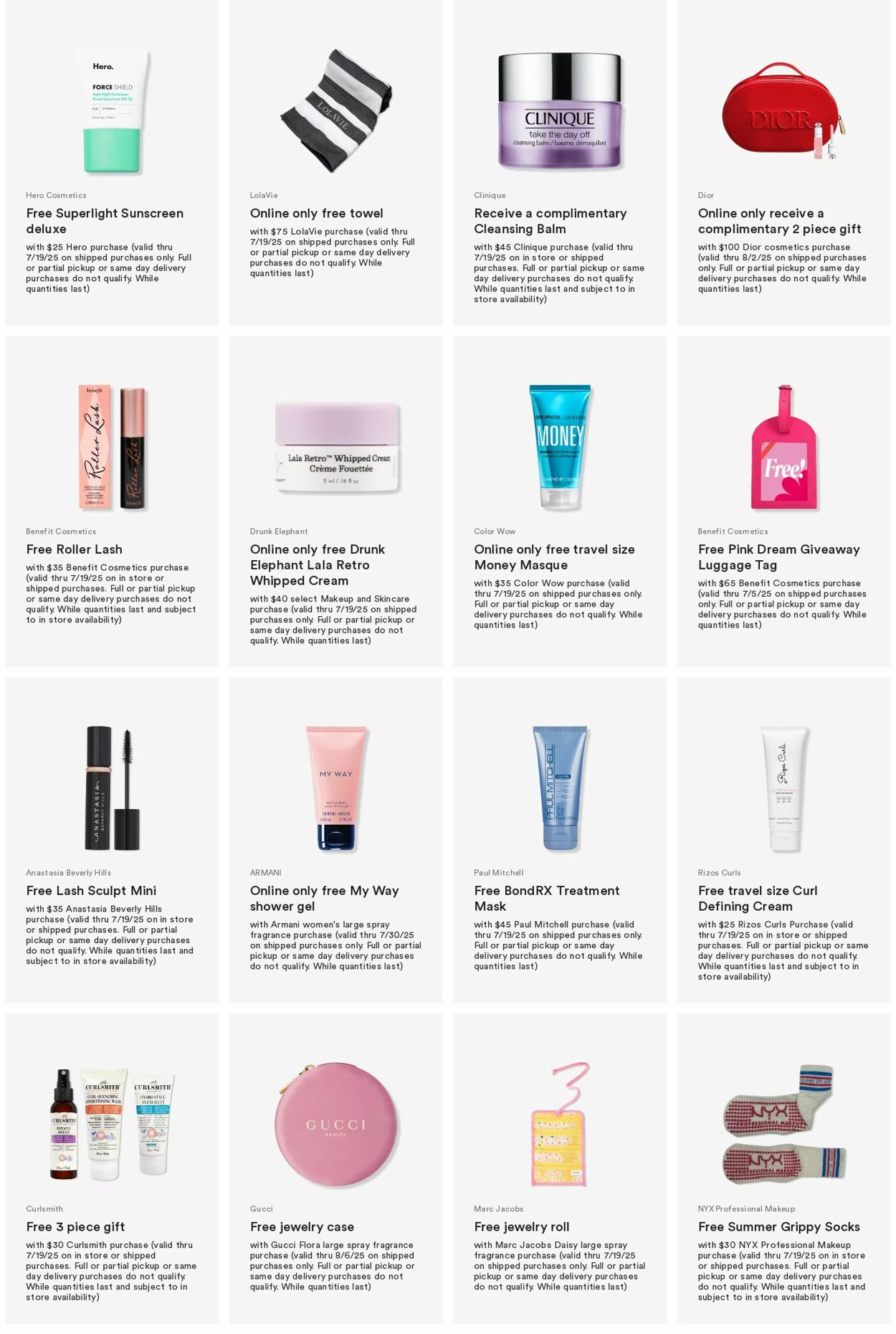 Weekly ad Ulta Beauty 06/30/2025 - 07/09/2025