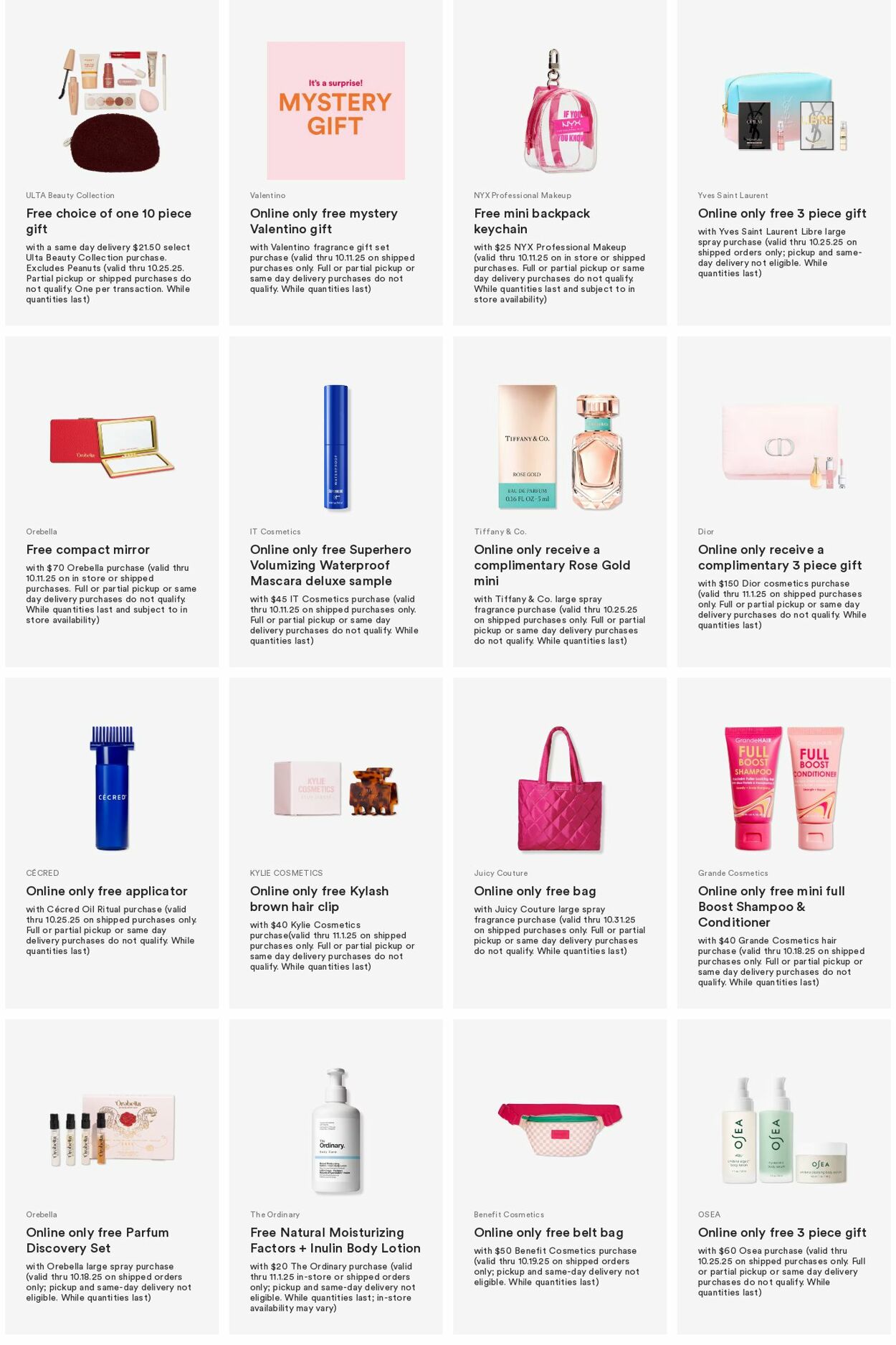 Weekly ad Ulta Beauty 10/06/2025 - 10/15/2025