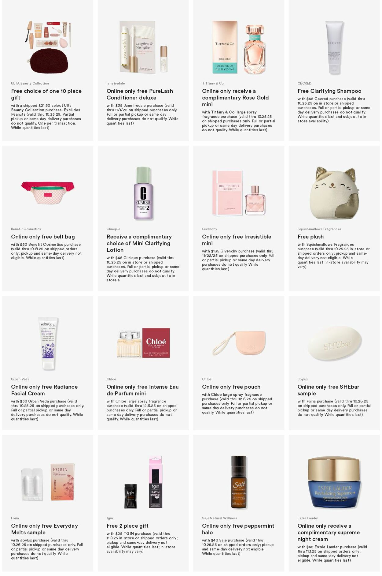 Weekly ad Ulta Beauty 10/13/2025 - 10/22/2025