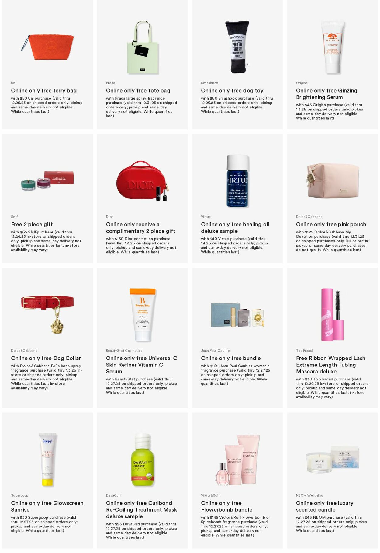 Weekly ad Ulta Beauty 12/15/2025 - 12/24/2025