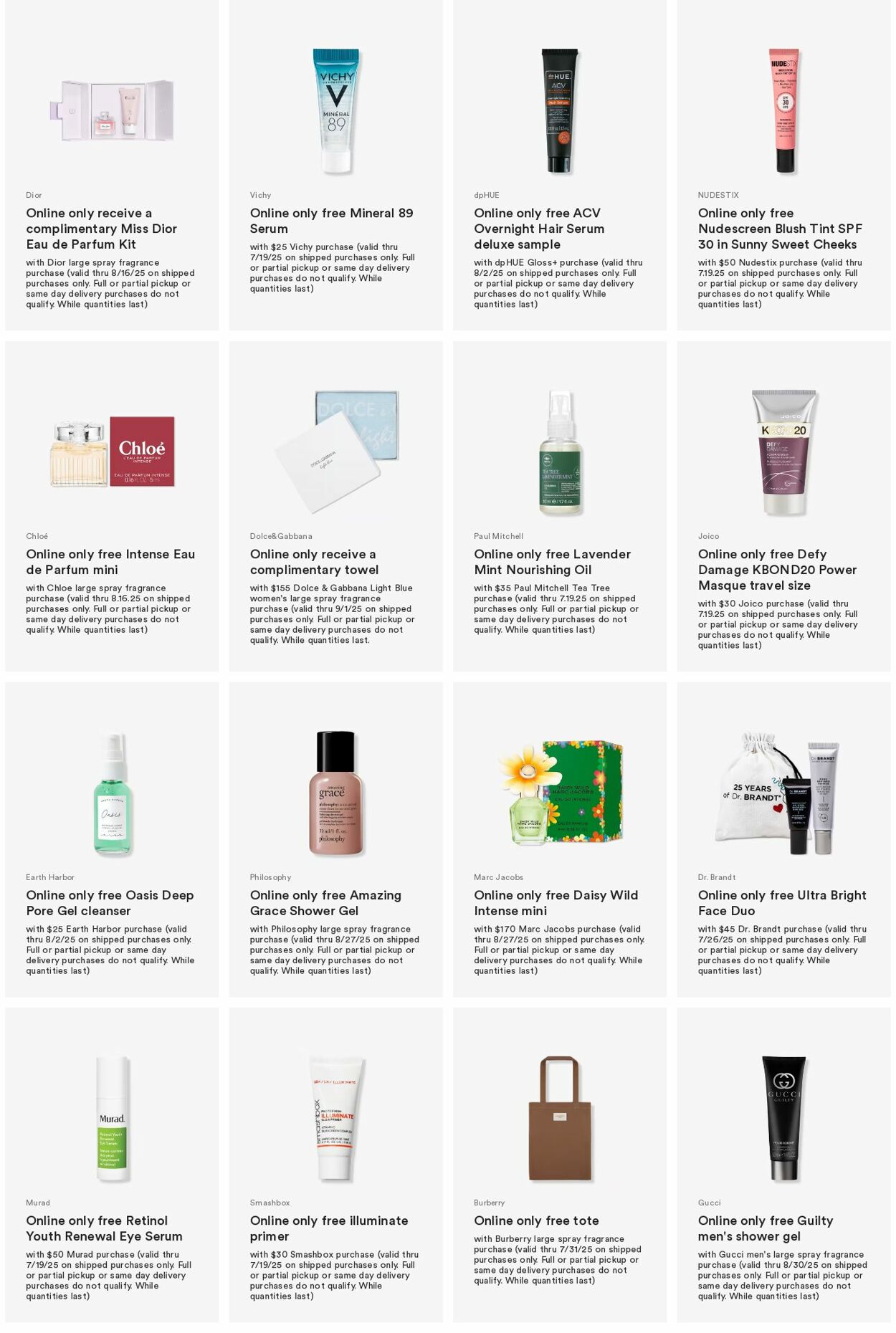 Weekly ad Ulta Beauty 07/14/2025 - 07/23/2025