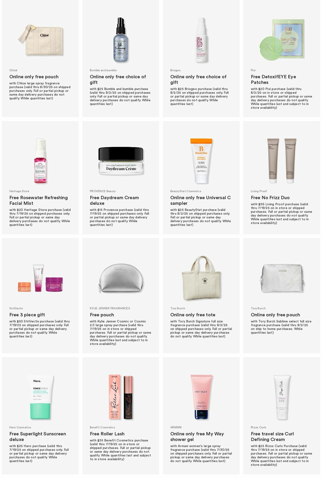 Weekly ad Ulta Beauty 07/14/2025 - 07/23/2025