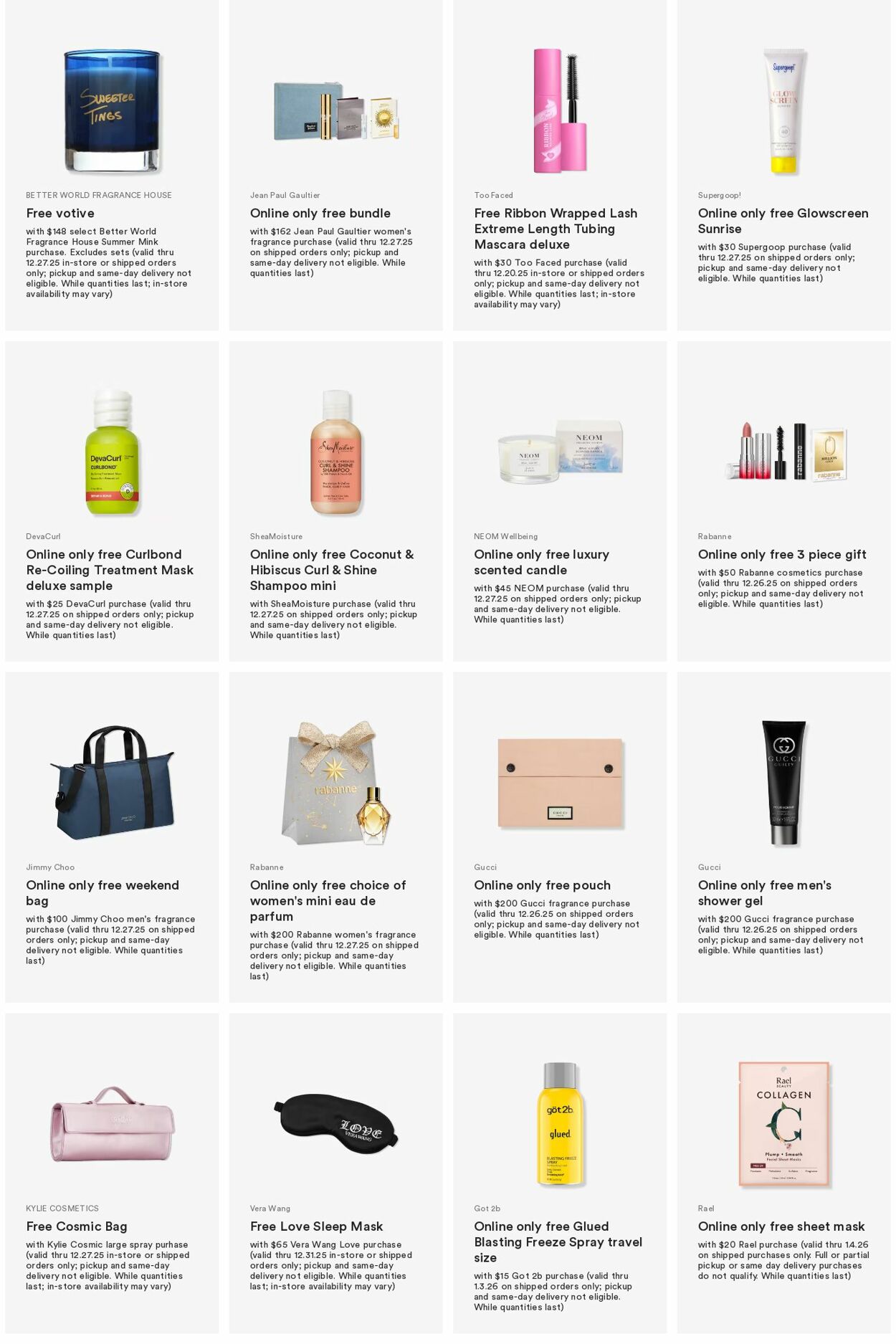 Weekly ad Ulta Beauty 12/08/2025 - 12/17/2025