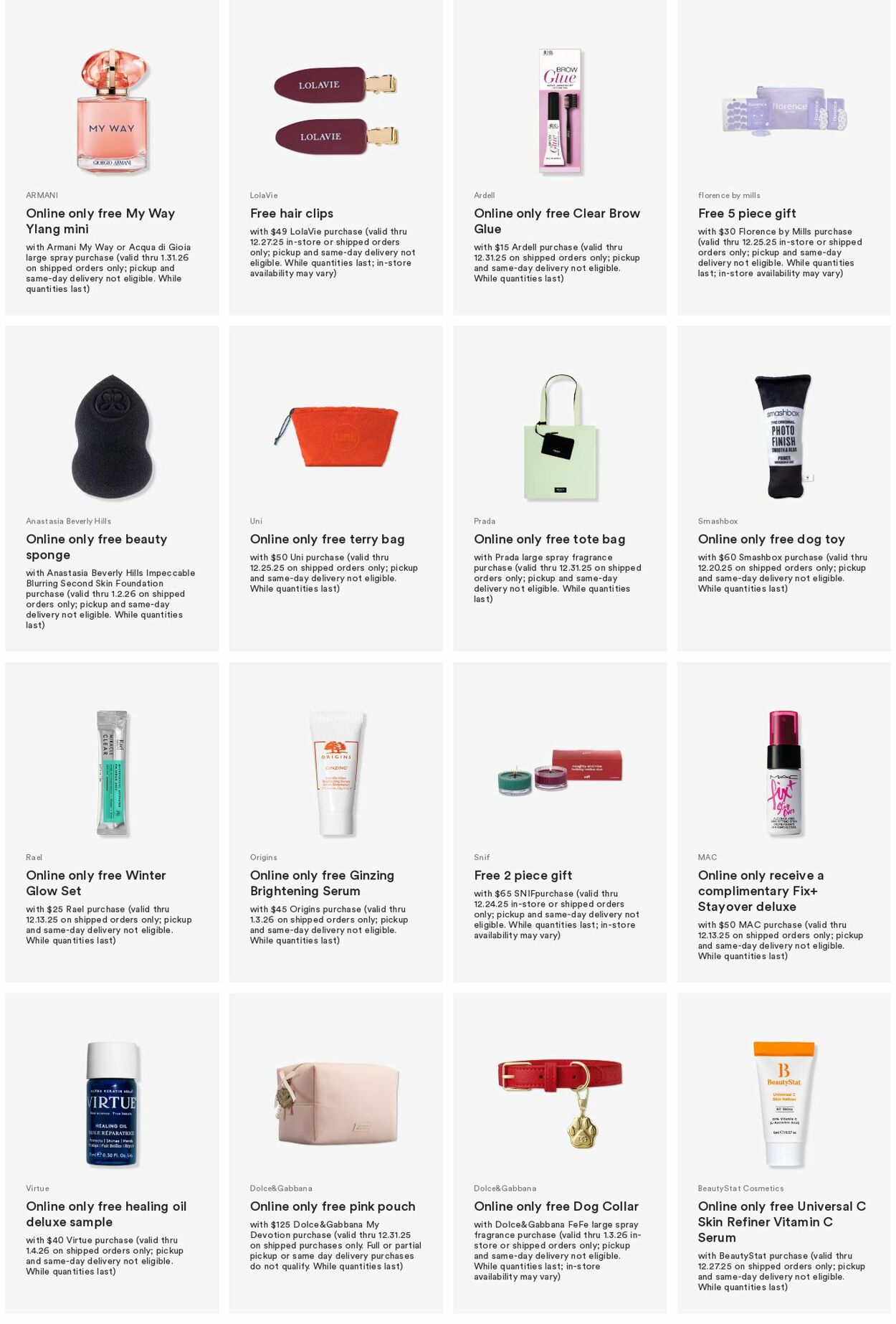 Weekly ad Ulta Beauty 12/08/2025 - 12/17/2025