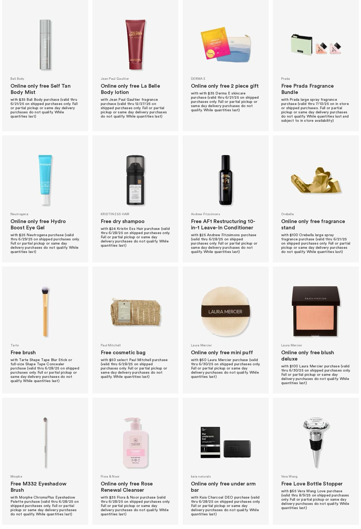 Weekly ad Ulta Beauty 06/16/2025 - 06/25/2025