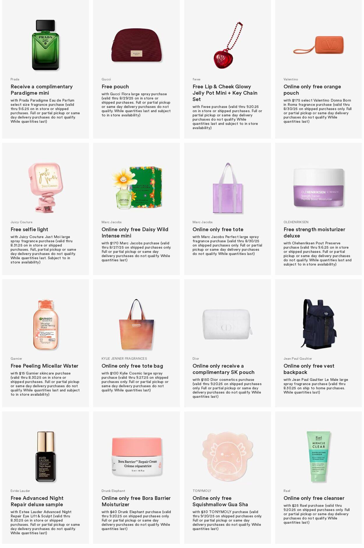 Weekly ad Ulta Beauty 08/25/2025 - 09/03/2025