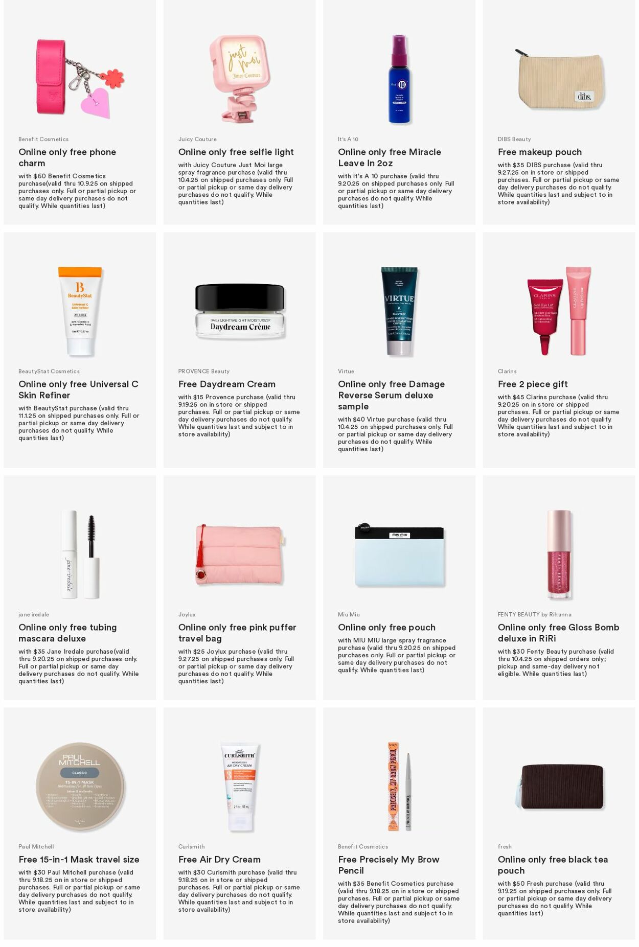 Weekly ad Ulta Beauty 09/15/2025 - 09/24/2025