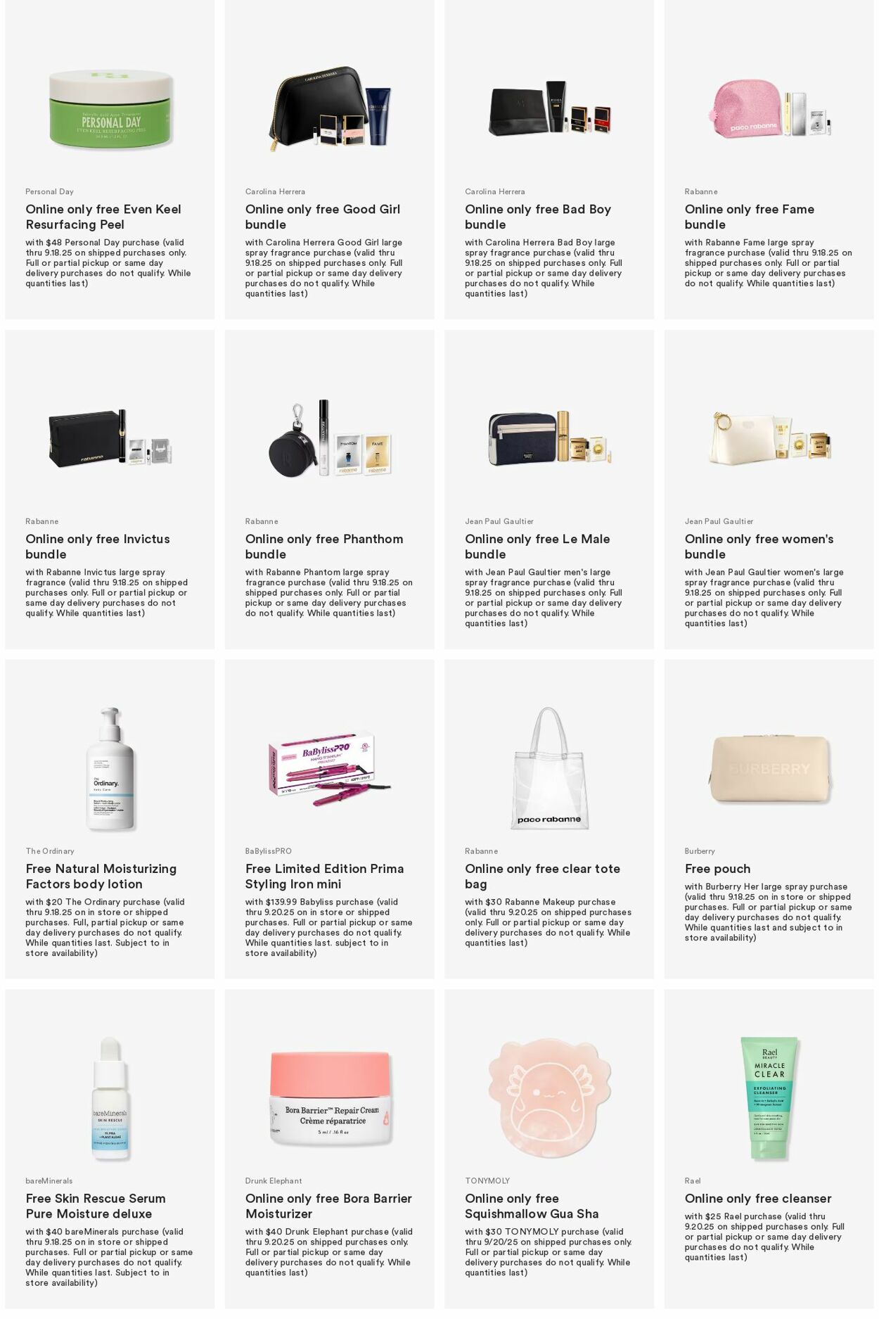 Weekly ad Ulta Beauty 09/15/2025 - 09/24/2025