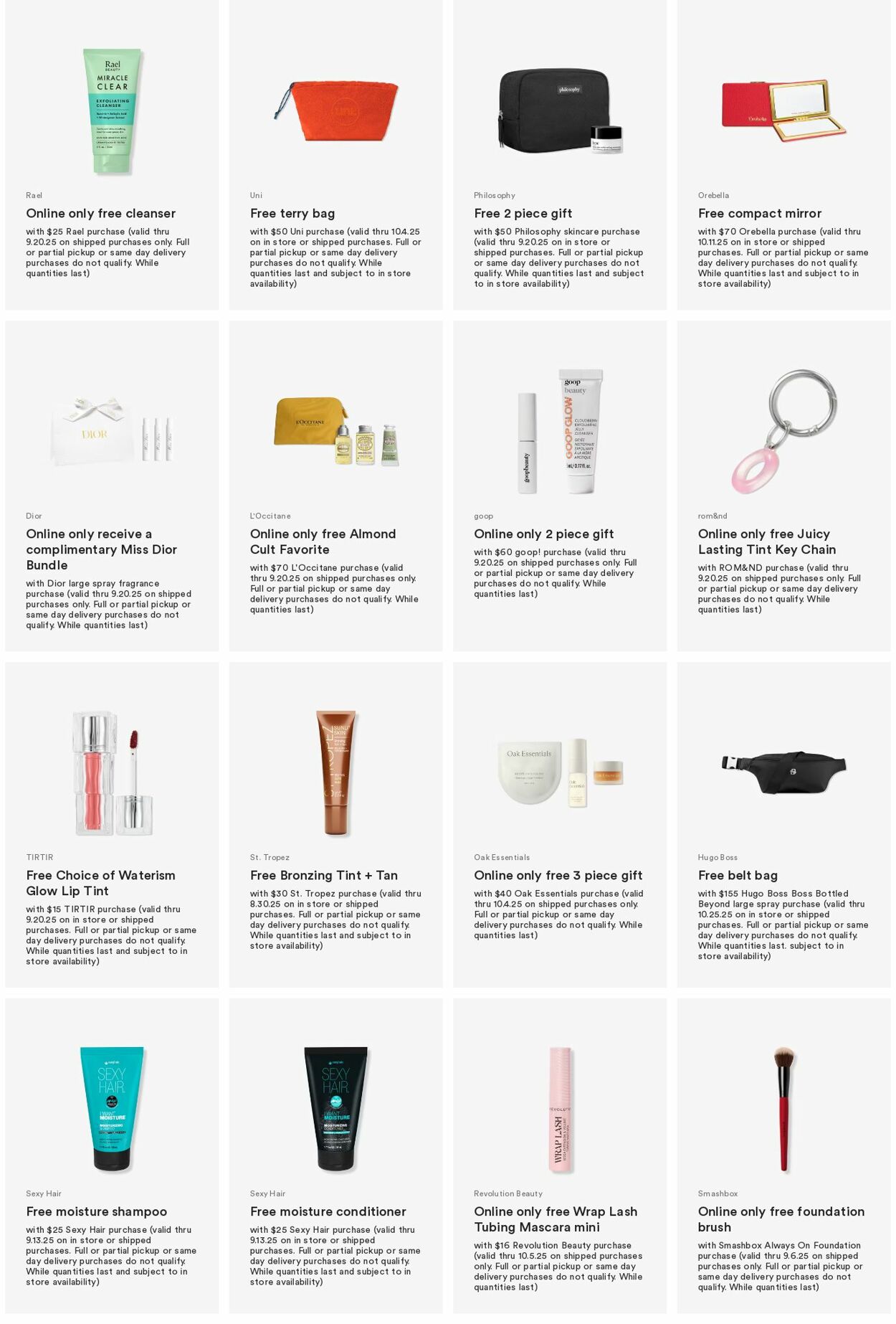 Weekly ad Ulta Beauty 09/01/2025 - 09/10/2025