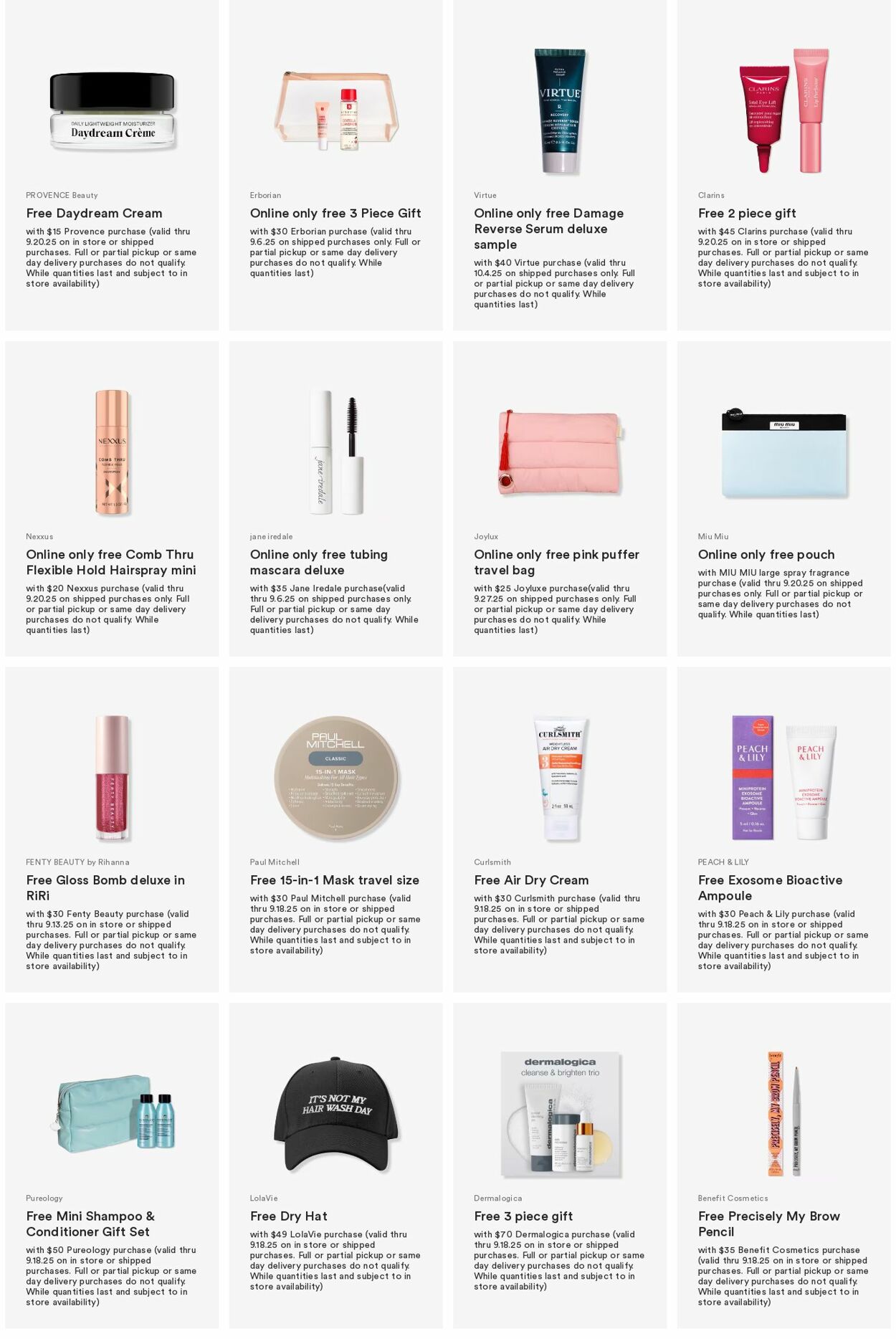 Weekly ad Ulta Beauty 09/01/2025 - 09/10/2025
