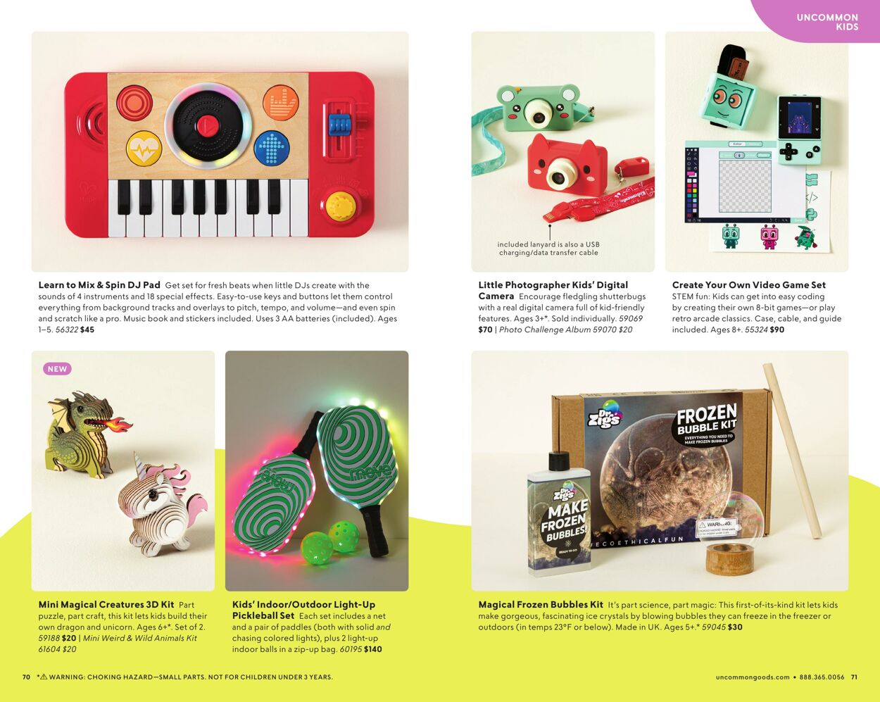 Weekly ad Uncommon Goods 09/26/2025 - 10/10/2025