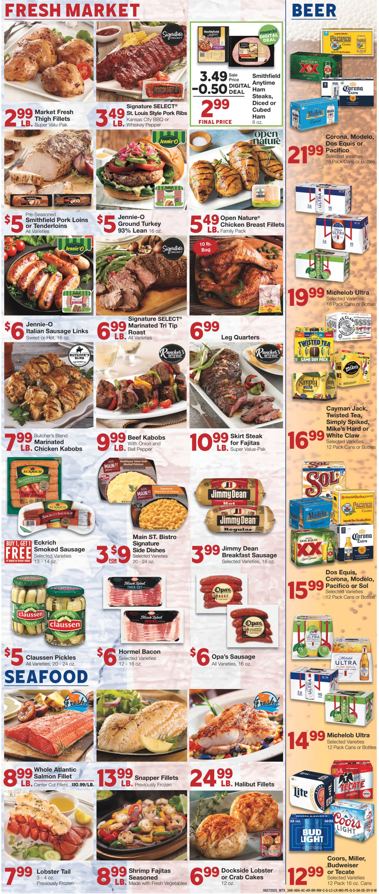 Weekly ad United Supermarkets 08/26/2025 - 09/02/2025