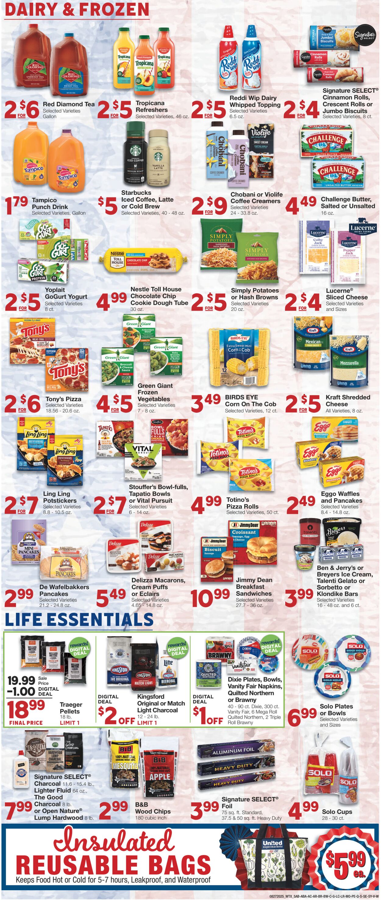 Weekly ad United Supermarkets 08/26/2025 - 09/02/2025