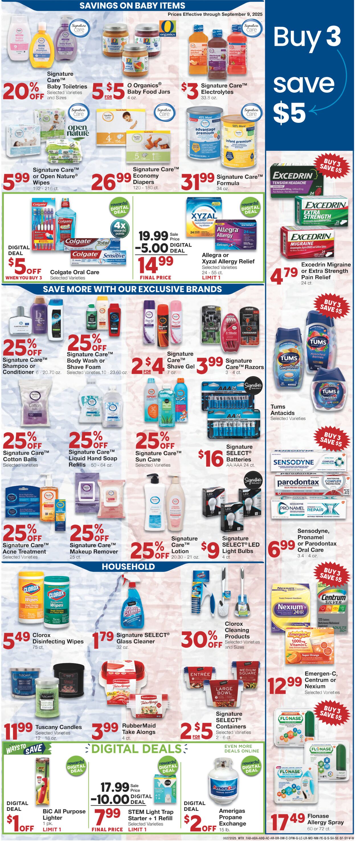 Weekly ad United Supermarkets 08/26/2025 - 09/02/2025