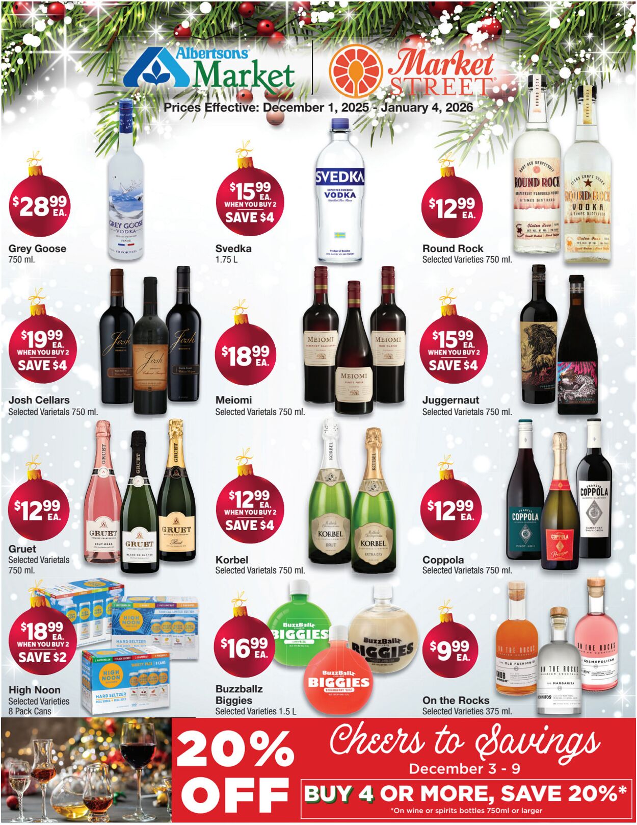Weekly ad United Supermarkets 12/01/2025 - 12/09/2025