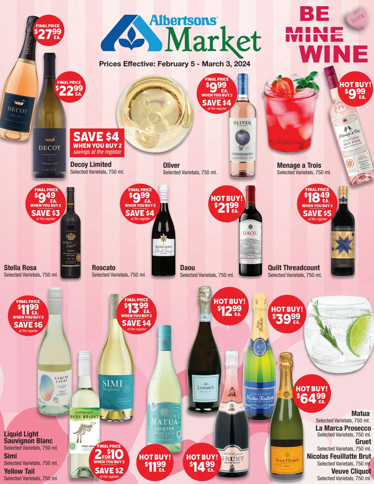 Weekly ad United Supermarkets 02/08/2024 - 03/03/2024