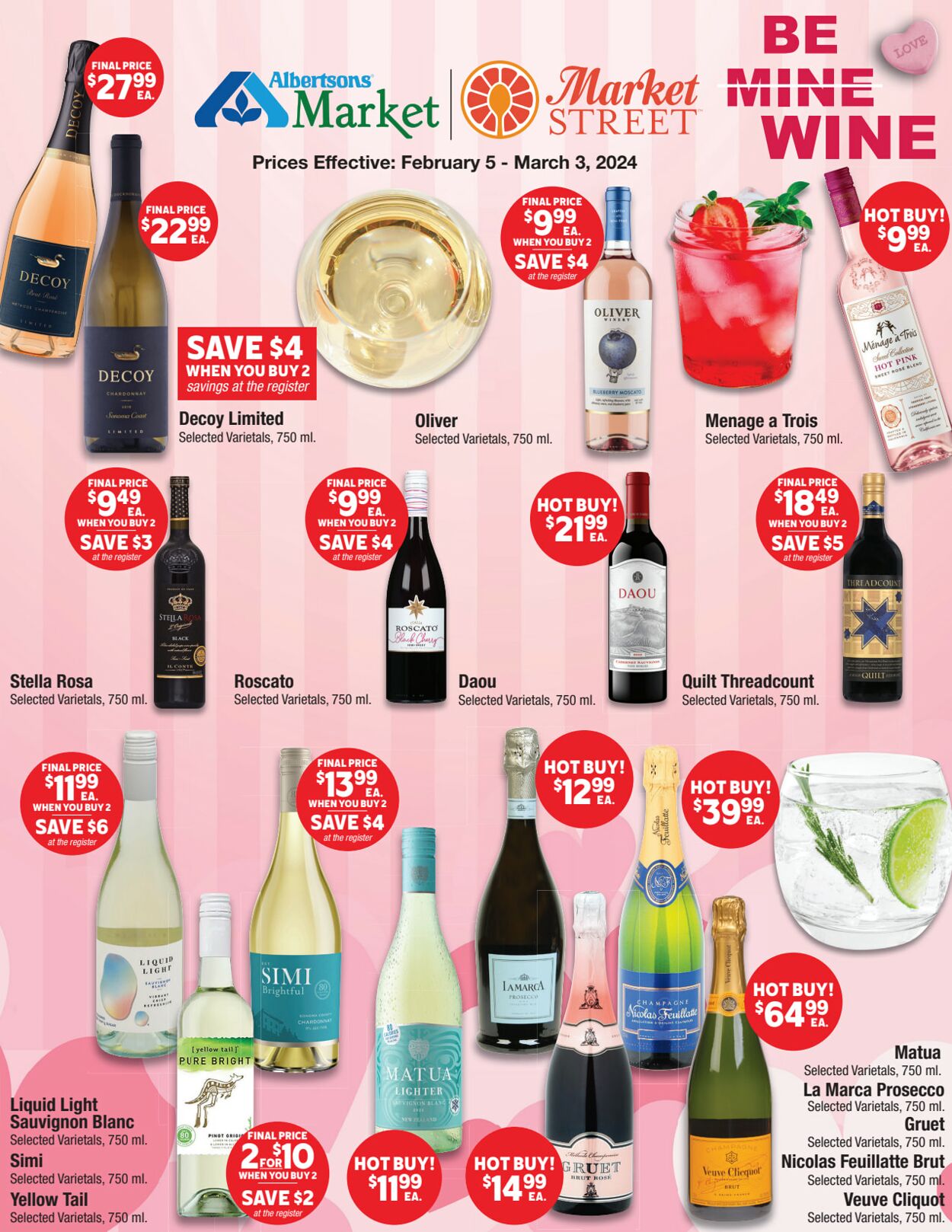 Weekly ad United Supermarkets 02/08/2024 - 03/03/2024