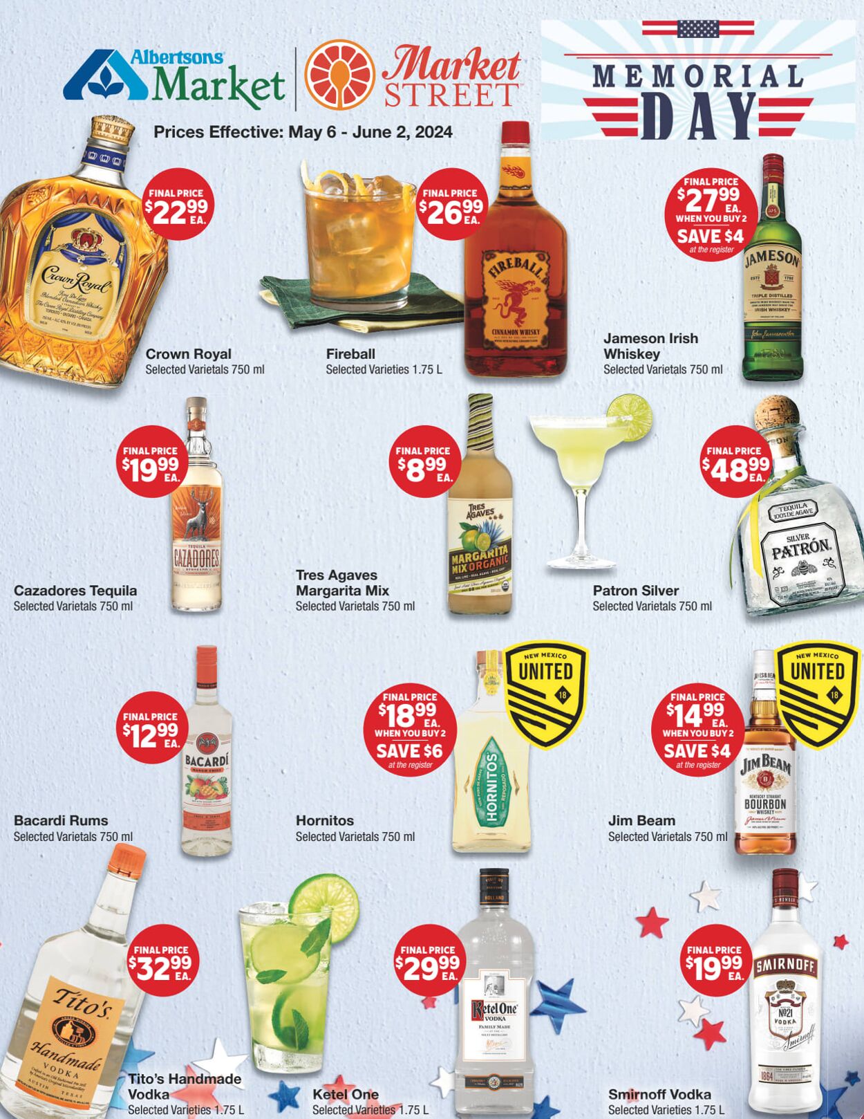 Weekly ad United Supermarkets 05/06/2024 - 06/02/2024