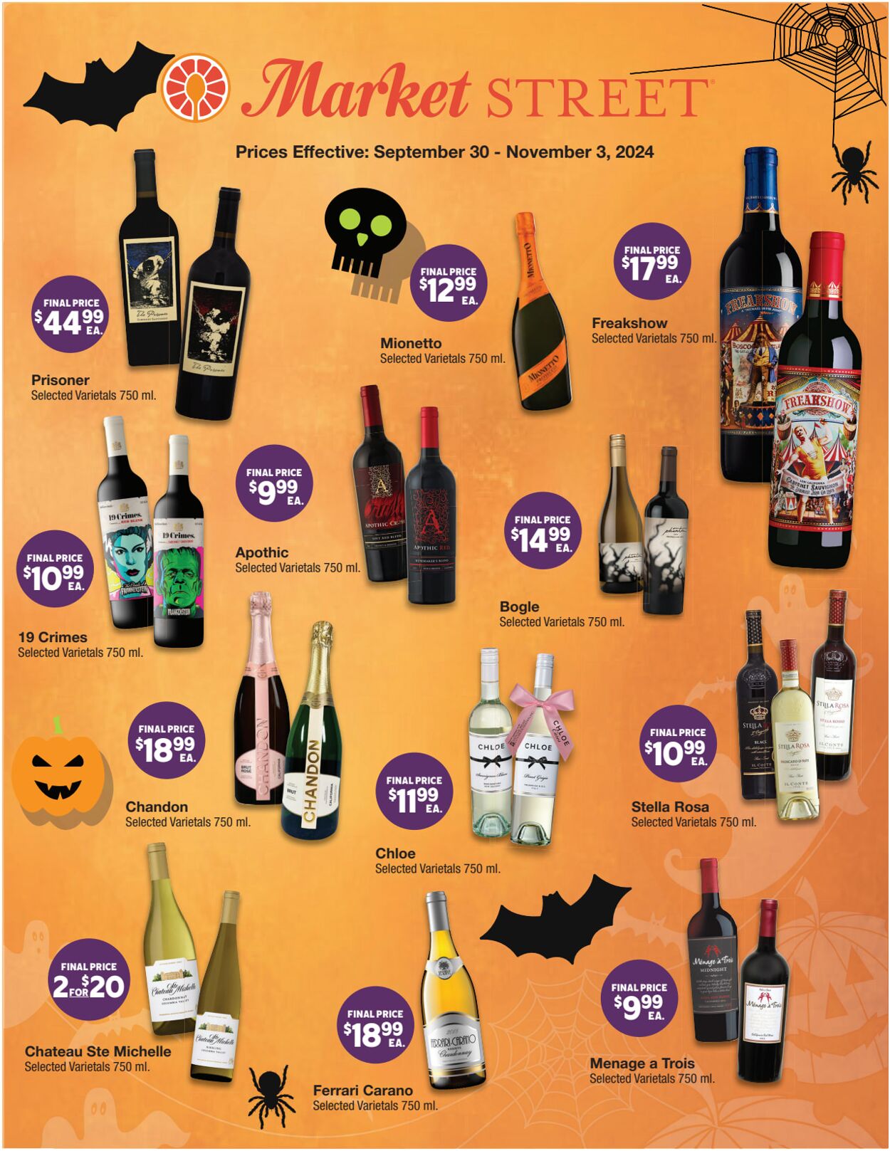 Weekly ad United Supermarkets 09/30/2024 - 11/03/2024