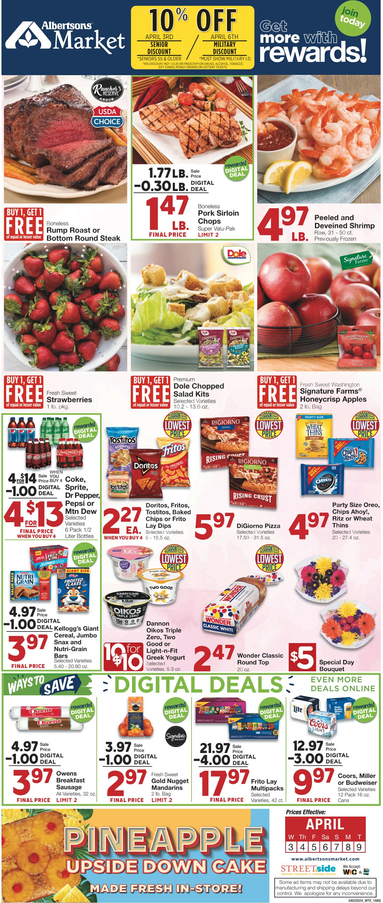 Weekly ad United Supermarkets 04/02/2024 - 04/09/2024