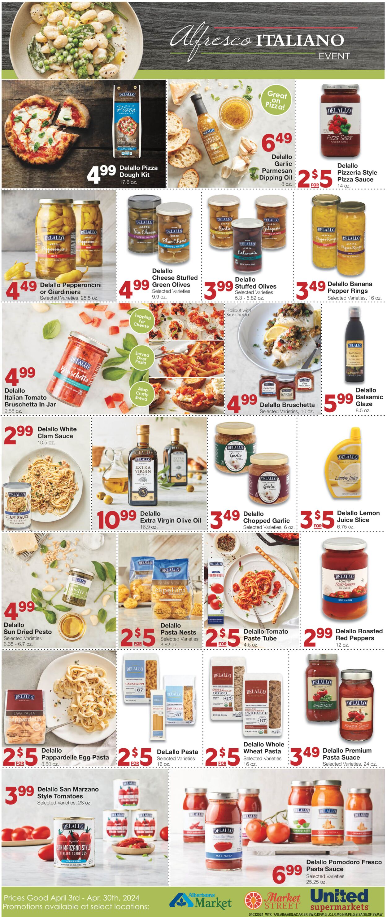 Weekly ad United Supermarkets 04/02/2024 - 04/09/2024