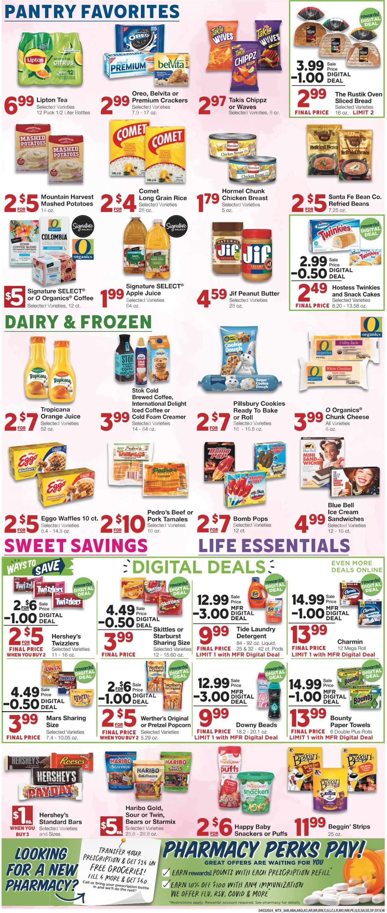 Weekly ad United Supermarkets 04/02/2024 - 04/09/2024