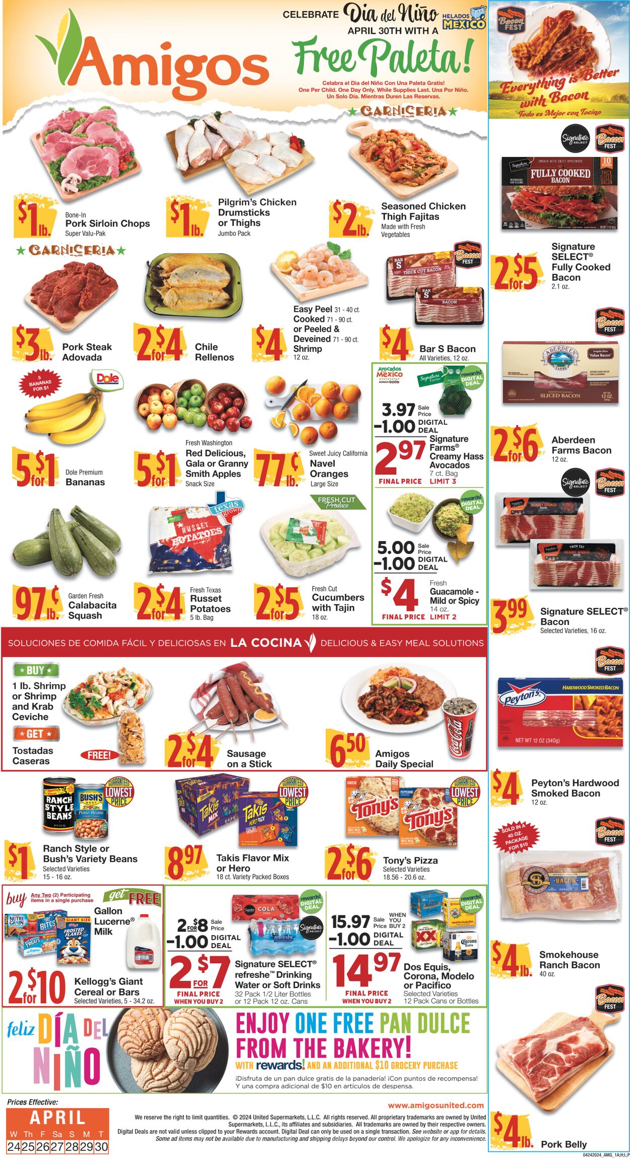 Weekly ad United Supermarkets 04/23/2024 - 04/30/2024
