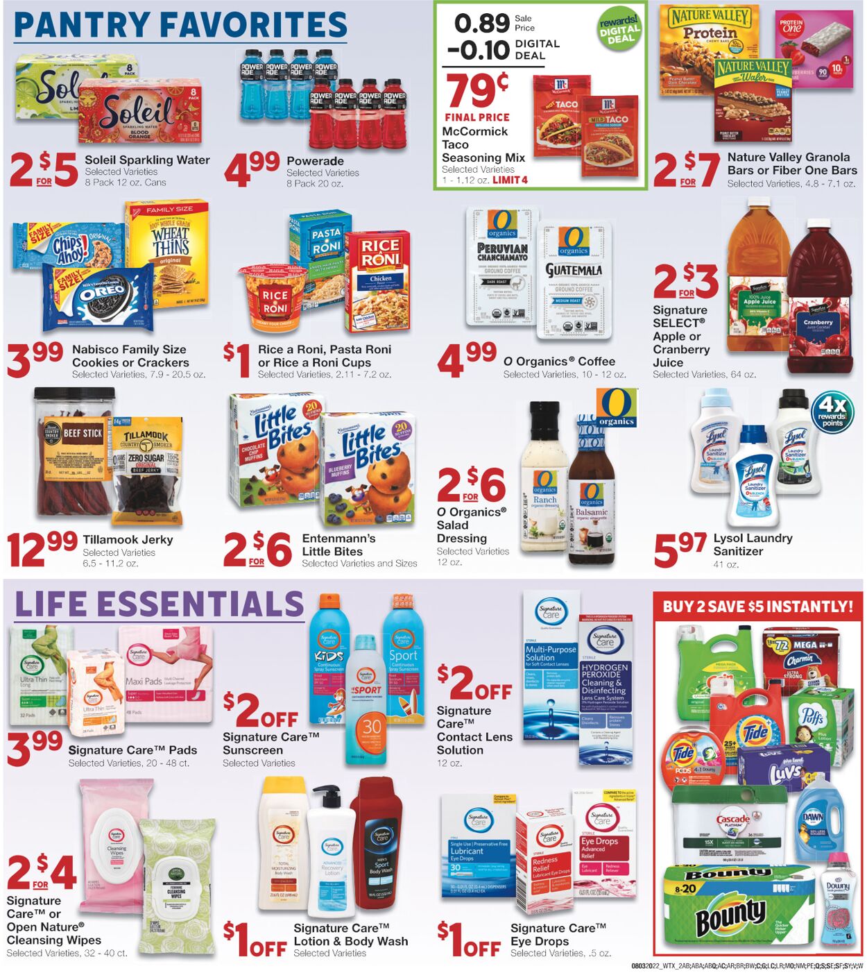 Weekly ad United Supermarkets 08/03/2022 - 08/09/2022