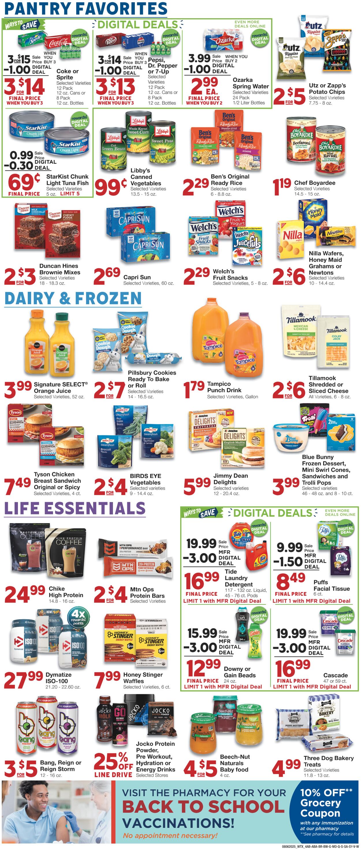 Weekly ad United Supermarkets 08/05/2025 - 08/12/2025