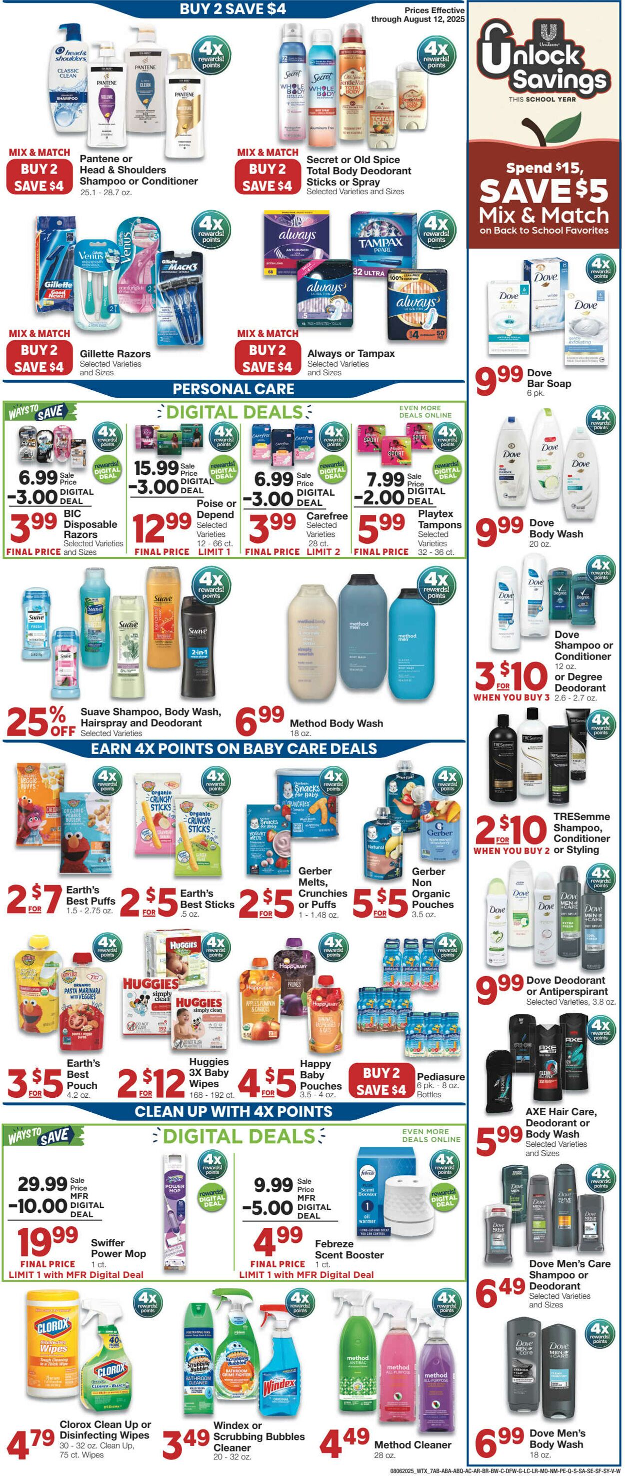 Weekly ad United Supermarkets 08/05/2025 - 08/12/2025