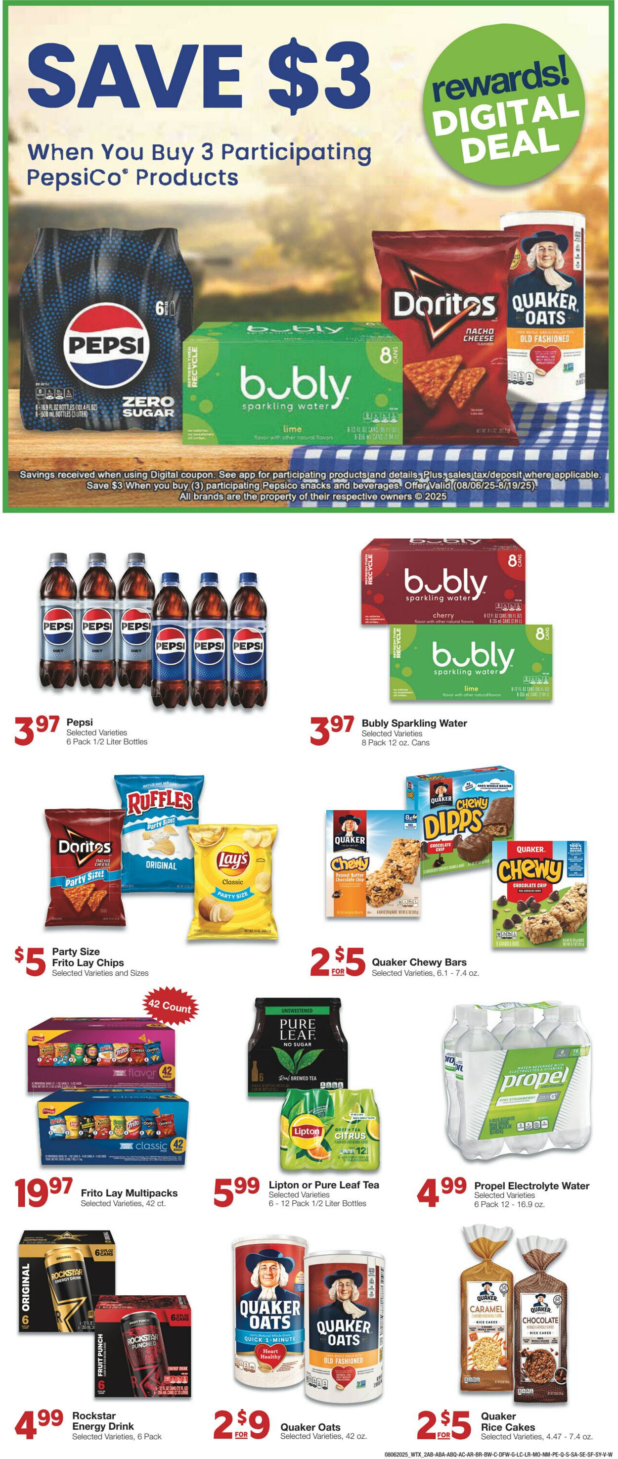 Weekly ad United Supermarkets 08/05/2025 - 08/12/2025