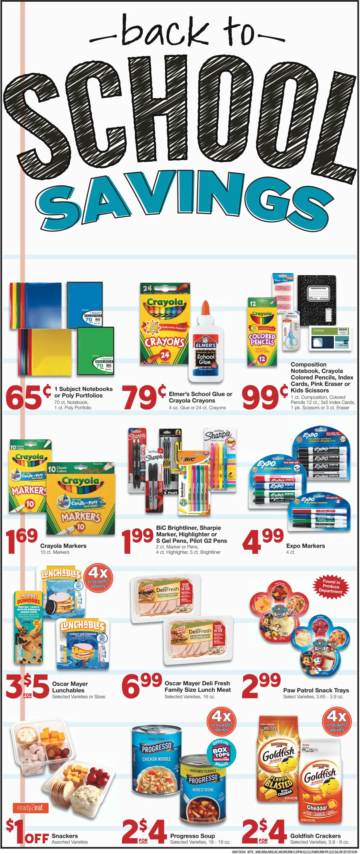 Weekly ad United Supermarkets 08/06/2024 - 08/13/2024