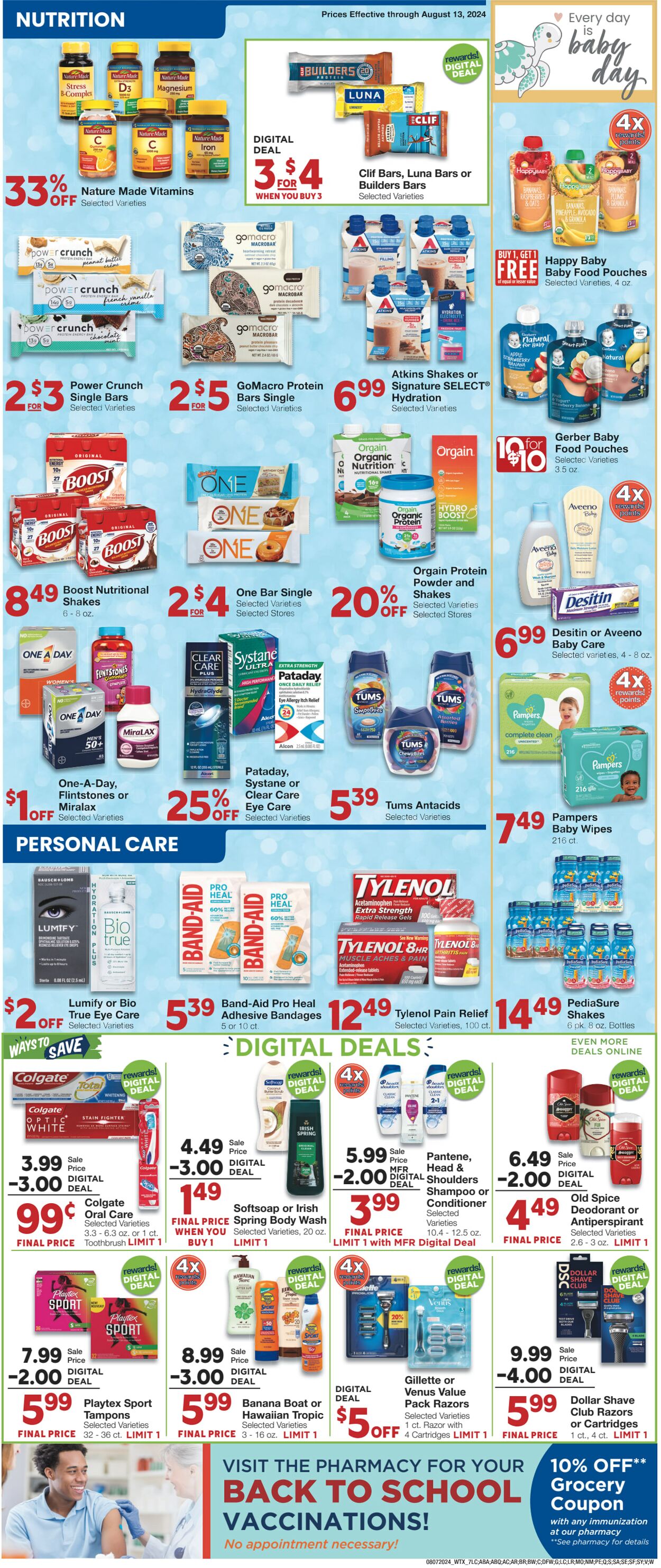 Weekly ad United Supermarkets 08/06/2024 - 08/13/2024