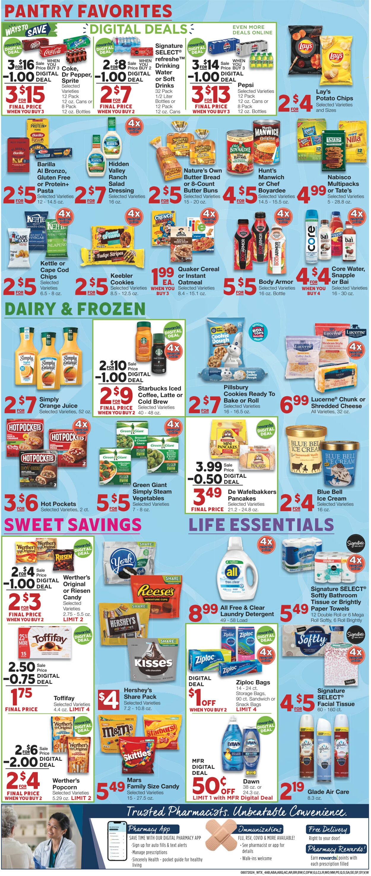 Weekly ad United Supermarkets 08/06/2024 - 08/13/2024