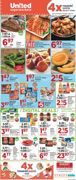 Weekly ad United Supermarkets 06/25/2024 - 07/02/2024