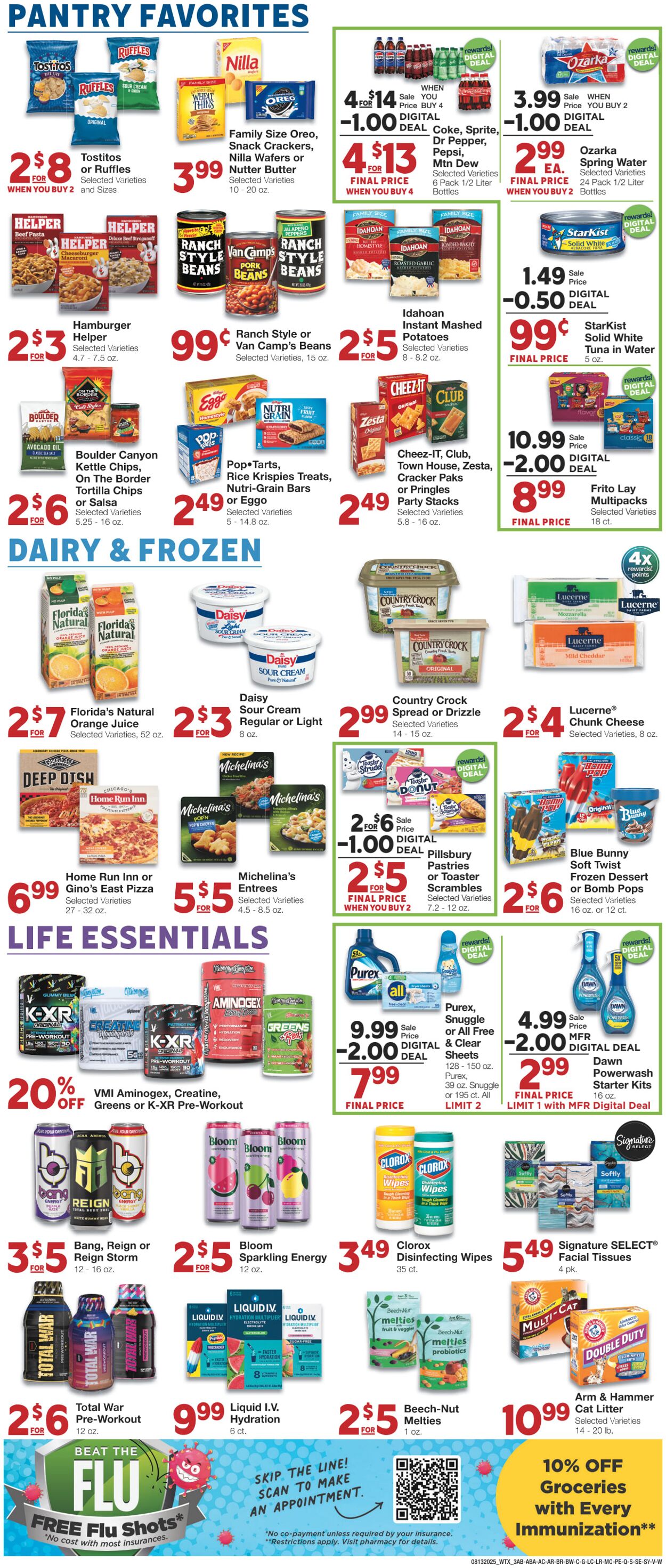 Weekly ad United Supermarkets 08/12/2025 - 08/19/2025