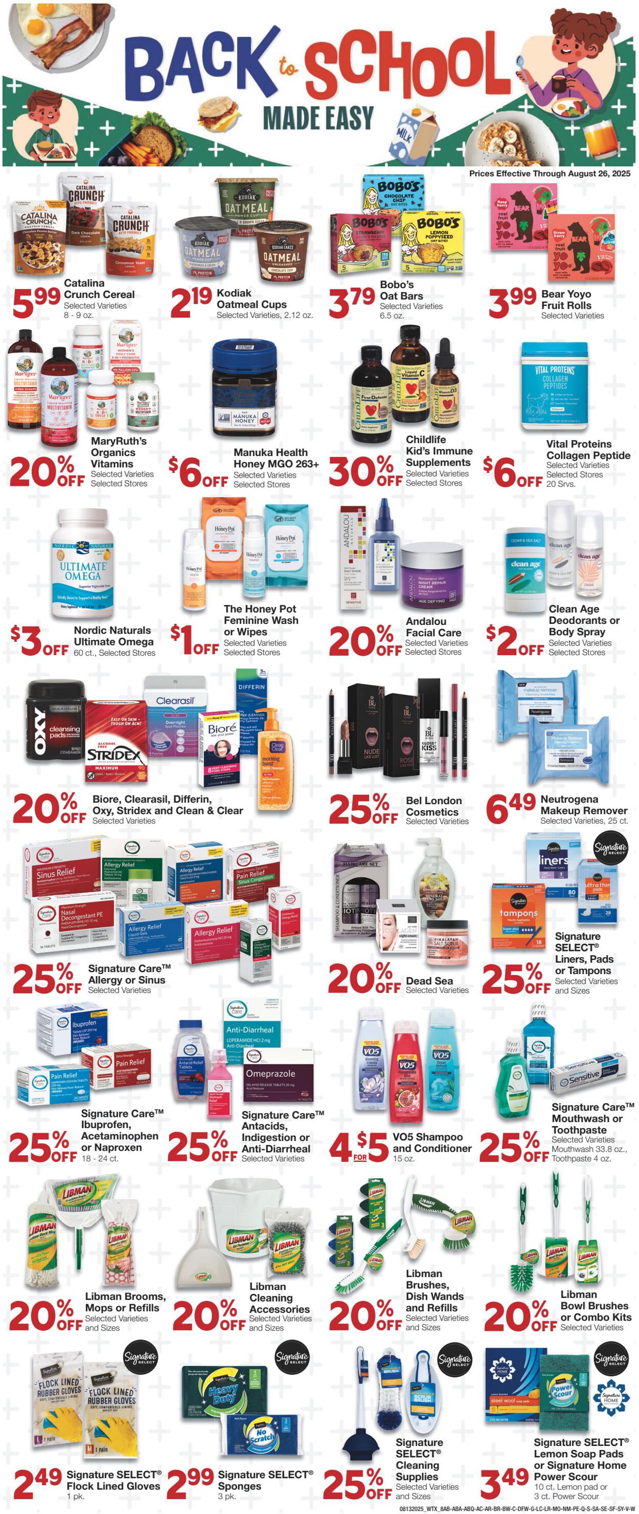 Weekly ad United Supermarkets 08/12/2025 - 08/19/2025