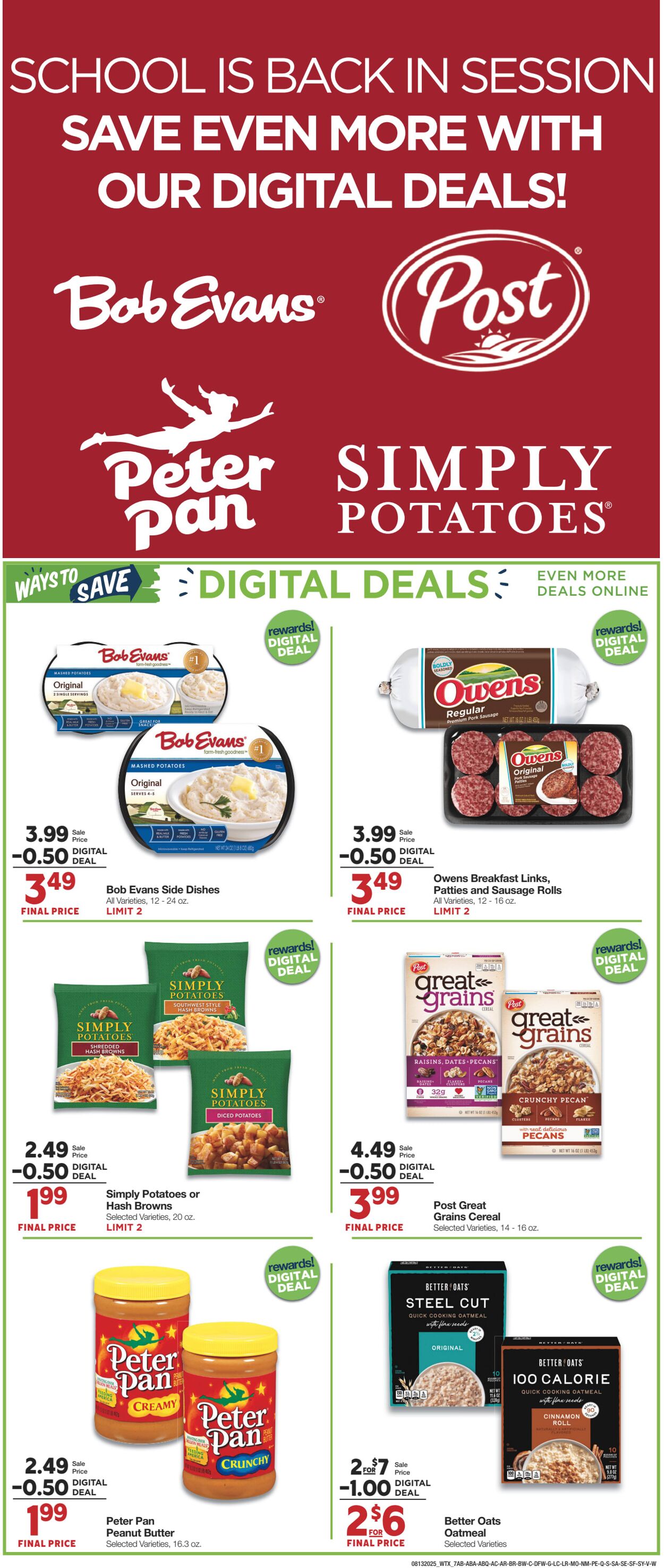 Weekly ad United Supermarkets 08/12/2025 - 08/19/2025