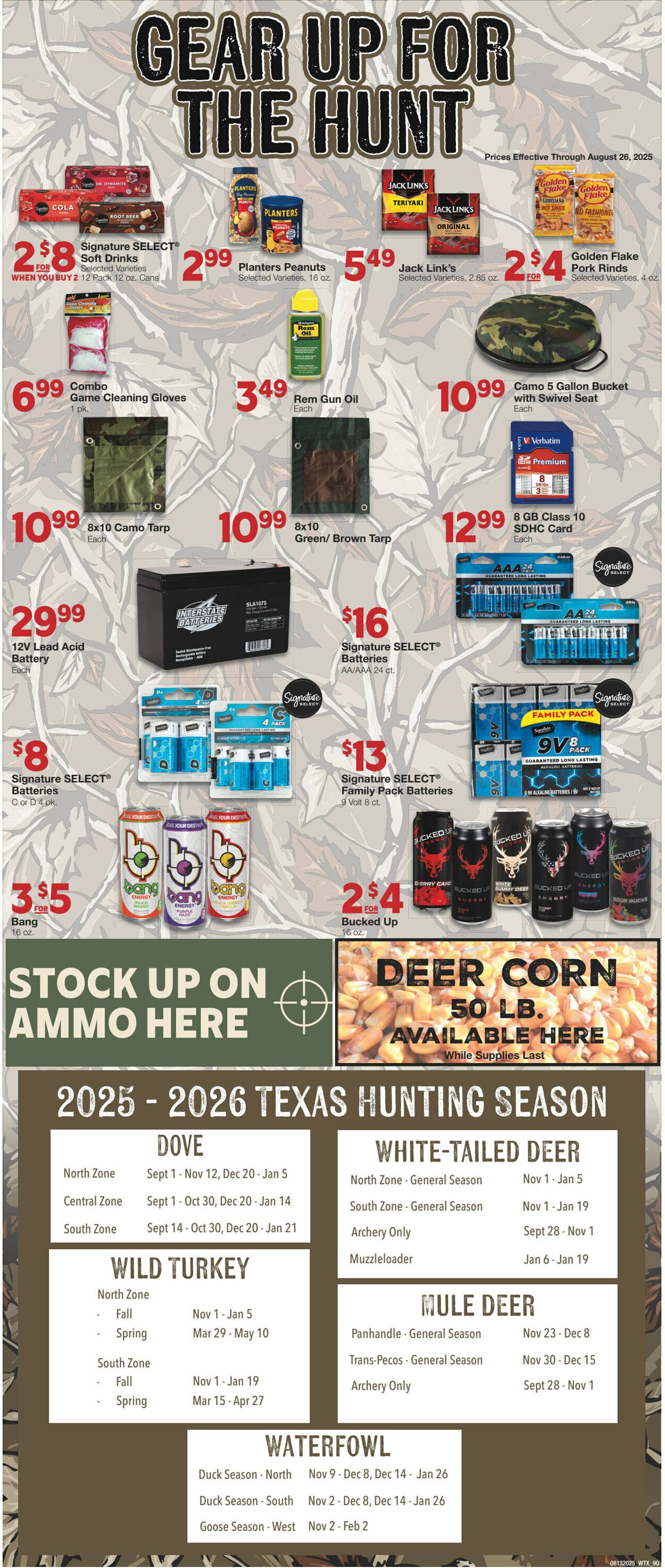 Weekly ad United Supermarkets 08/12/2025 - 08/19/2025