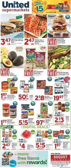 Weekly ad United Supermarkets 08/12/2025 - 08/19/2025