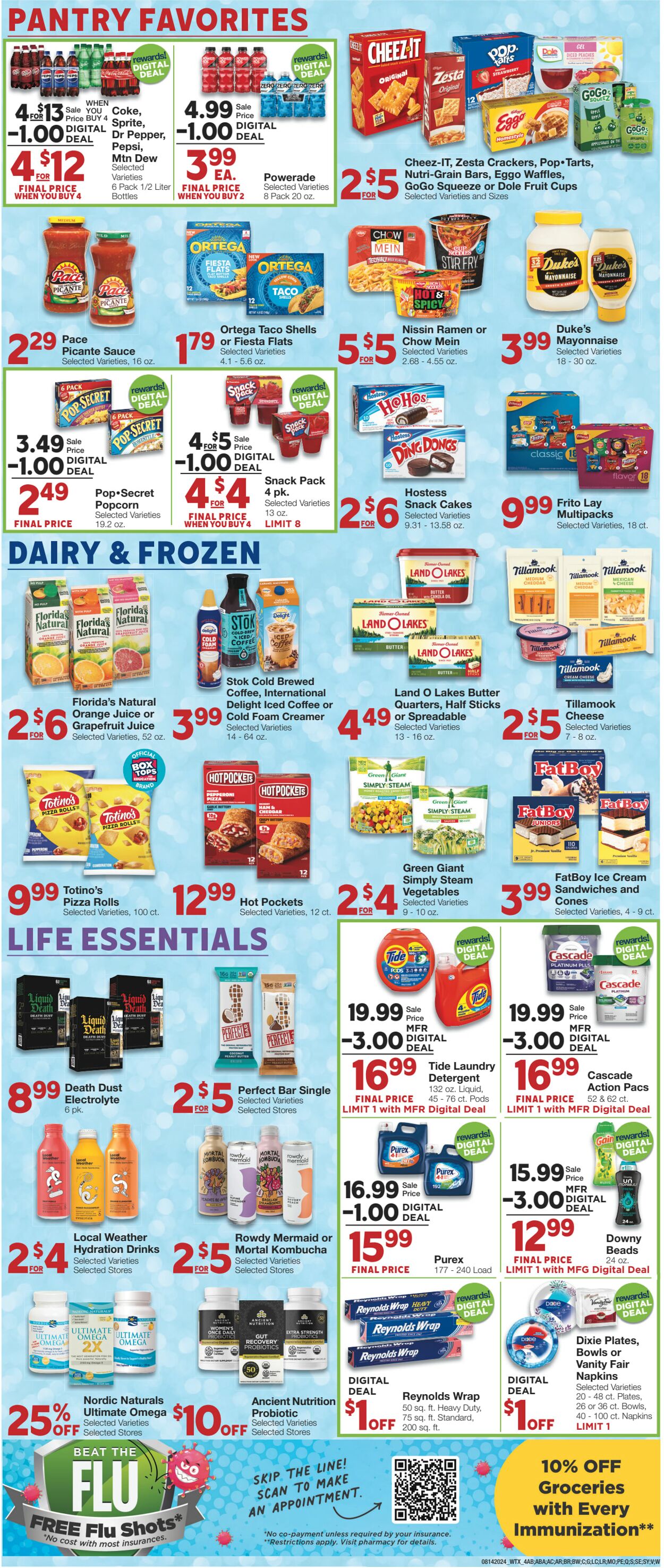 Weekly ad United Supermarkets 08/13/2024 - 08/20/2024