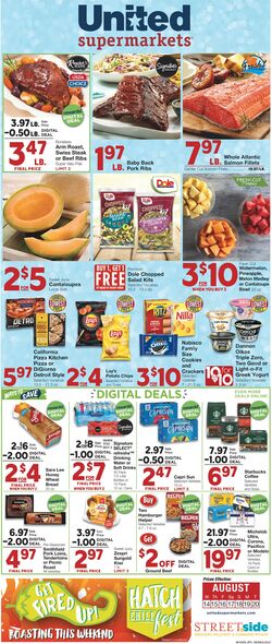 Weekly ad United Supermarkets 08/13/2024 - 08/20/2024