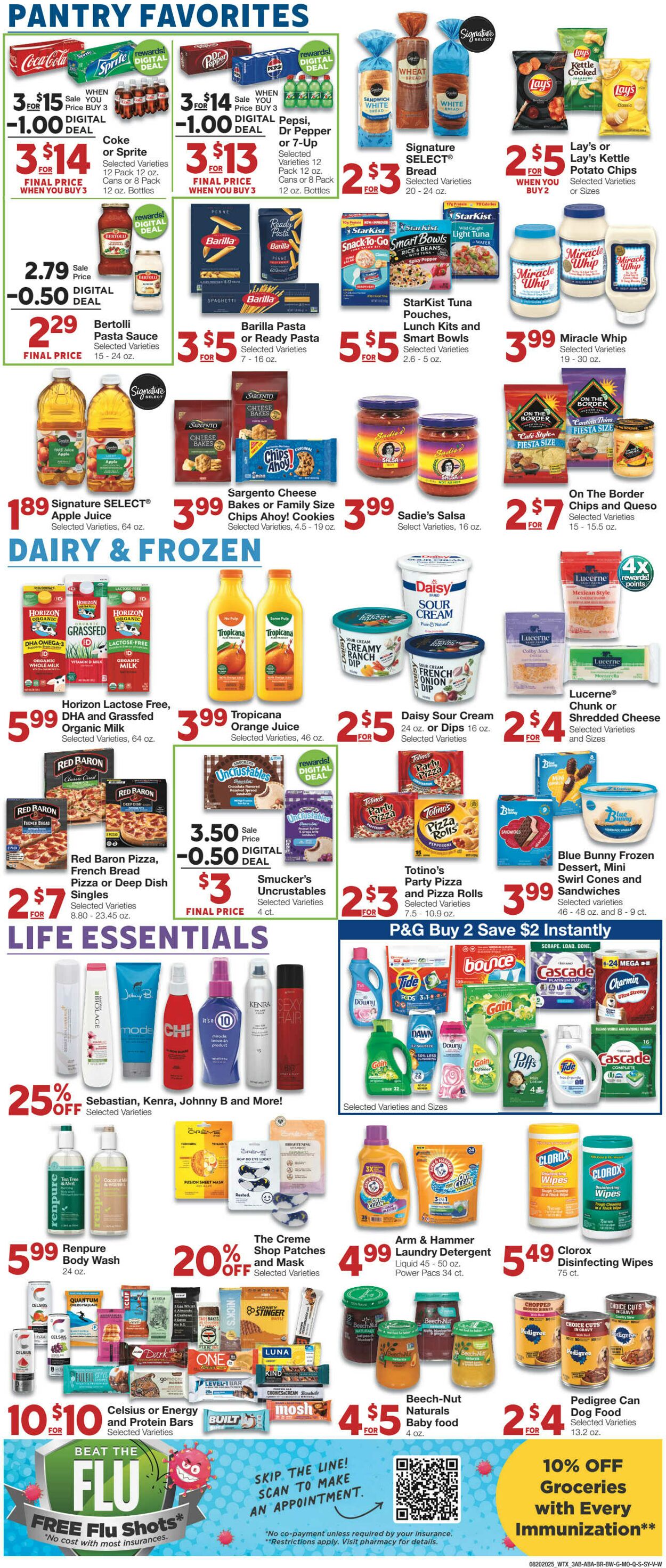 Weekly ad United Supermarkets 08/19/2025 - 08/26/2025