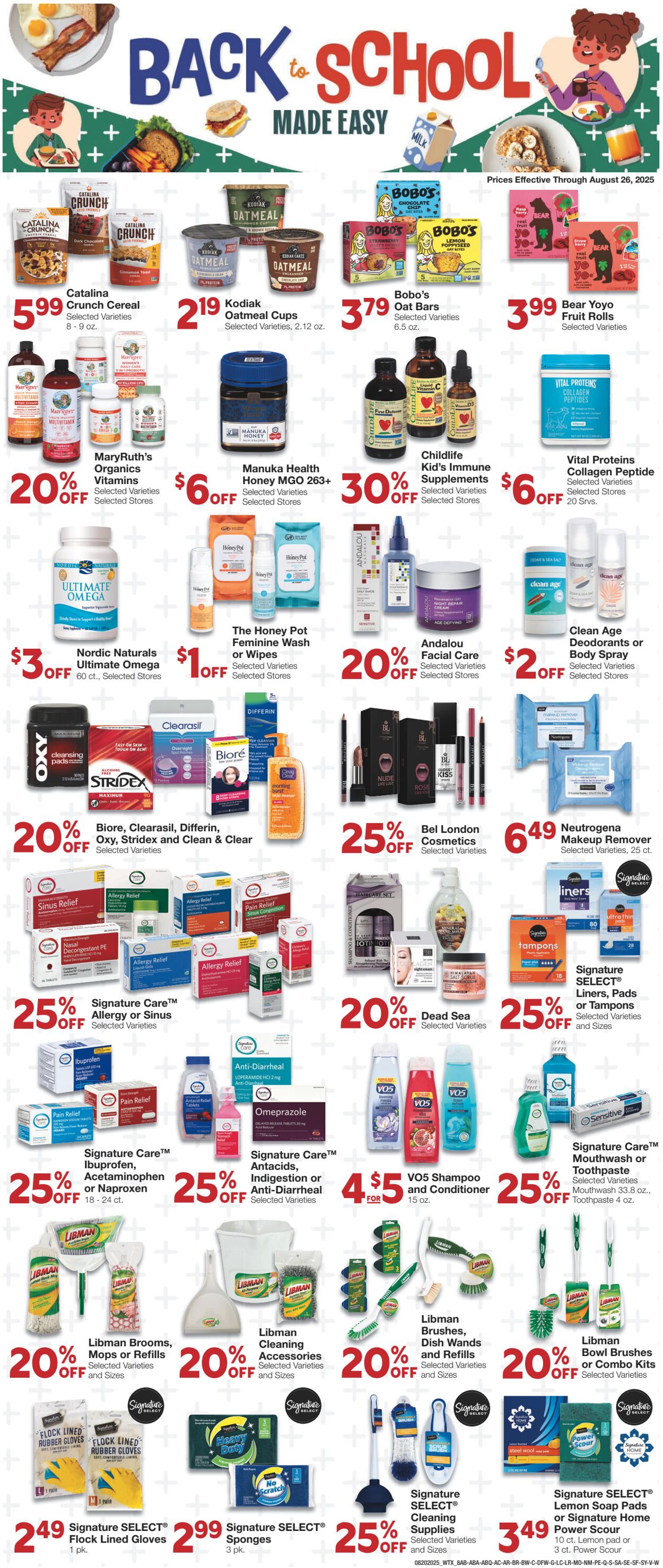 Weekly ad United Supermarkets 08/19/2025 - 08/26/2025